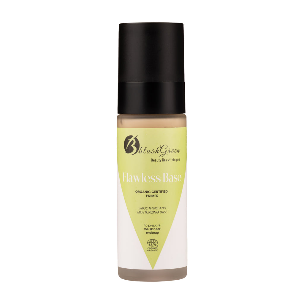 Organic Primer – Certified Natural Makeup Base | Pore-Minimizing, Long-Lasting | Vegan & Cruelty-Free | 30ml
