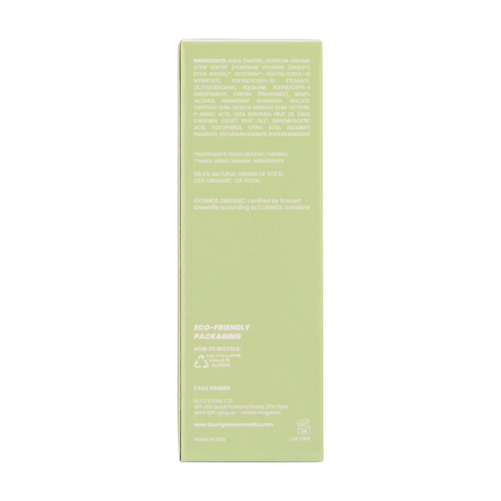 Organic Primer – Certified Natural Makeup Base | Pore-Minimizing, Long-Lasting | Vegan & Cruelty-Free | 30ml