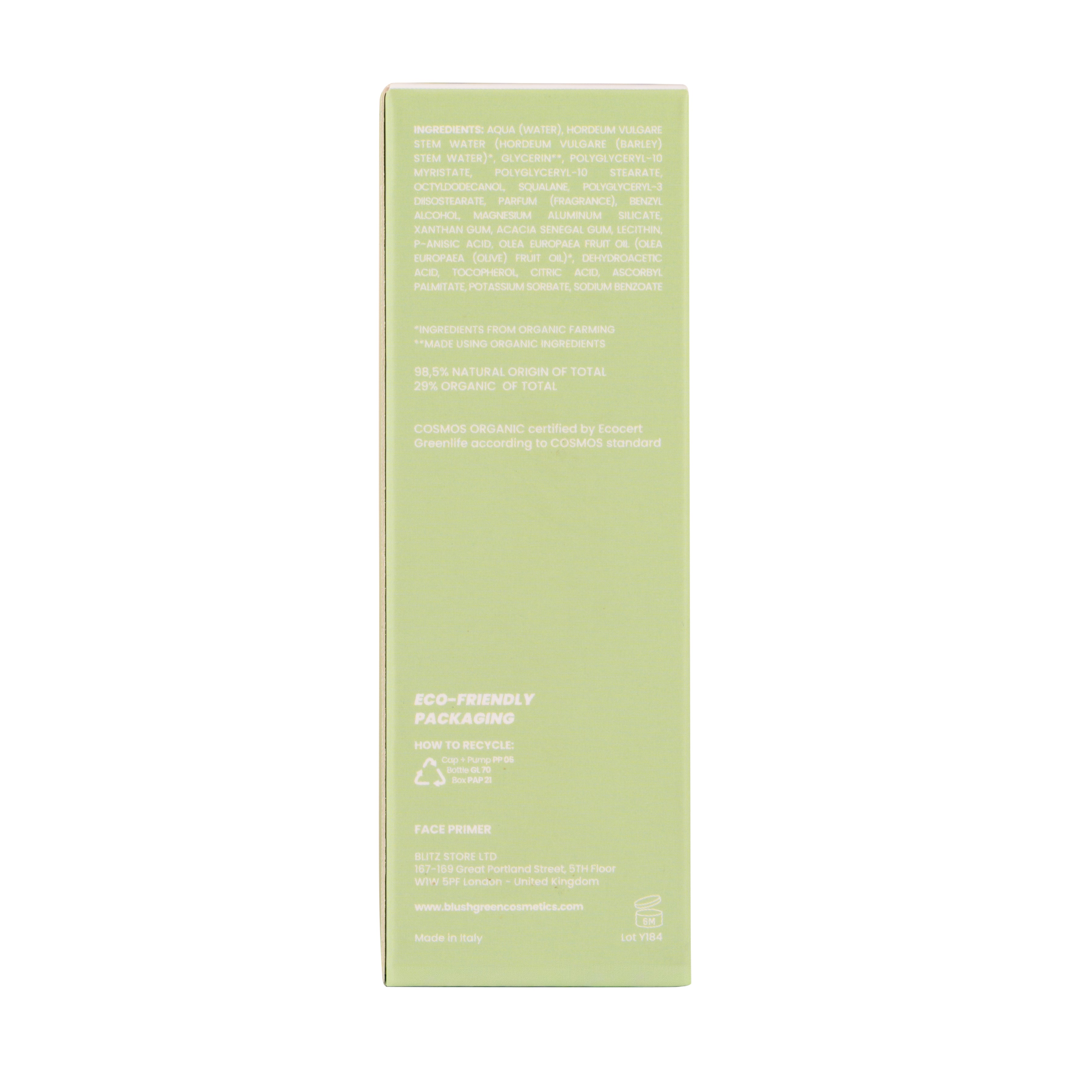 Organic Primer Certified